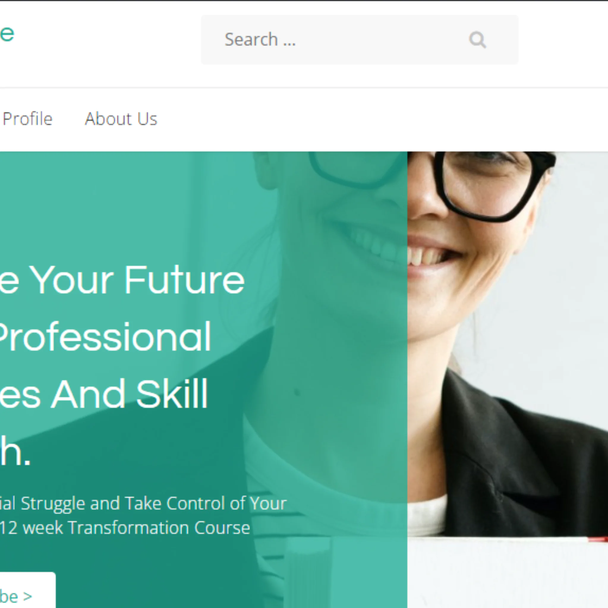 My Tutor WordPress Website