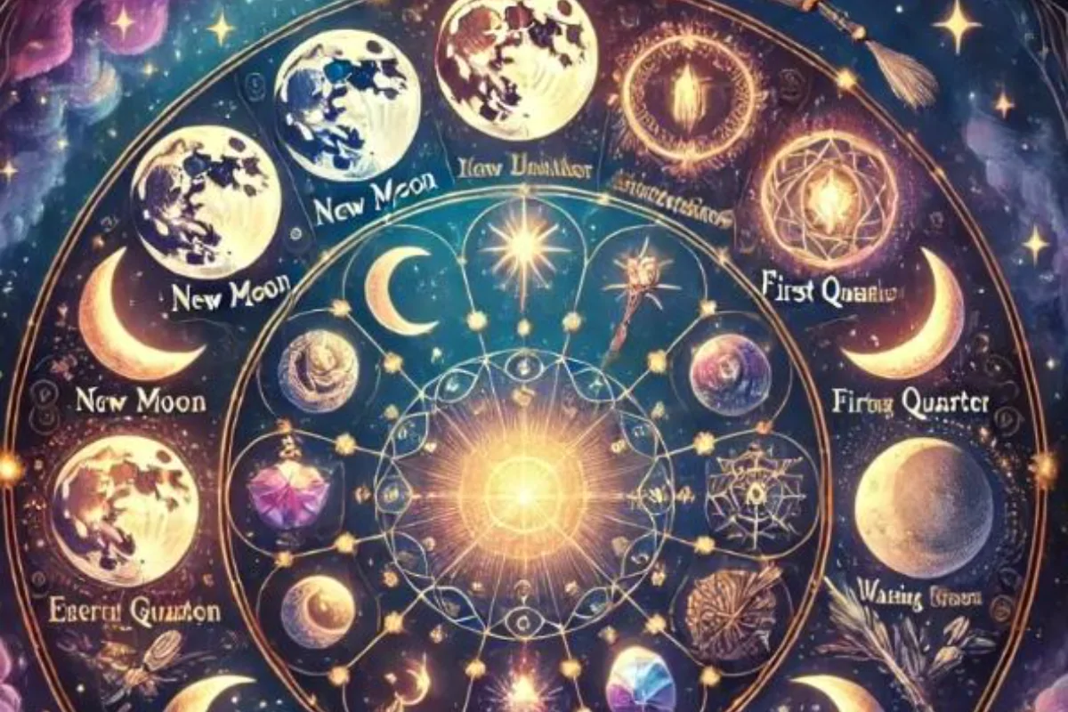 Moon Phase Insights & Rituals PHP