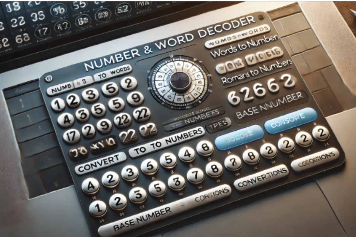 Number & Word Decoder Light