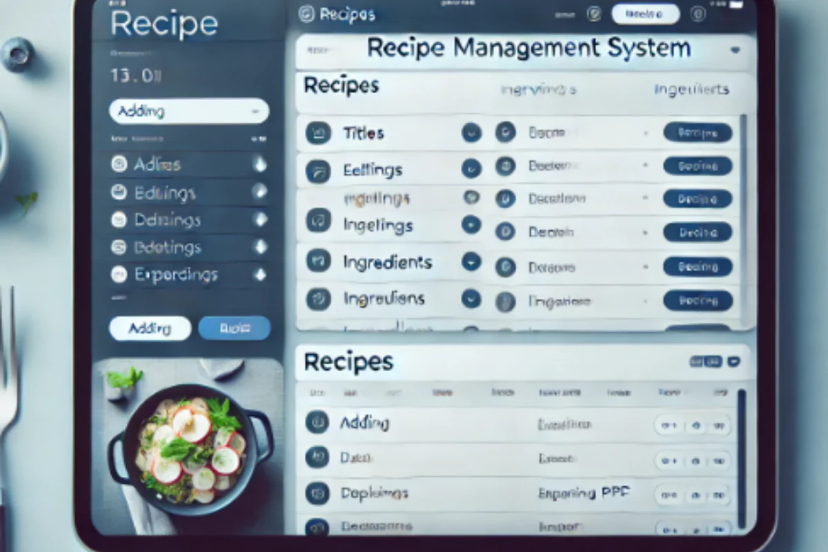 RecipeMaster Pro - A Modern Recipe Management System