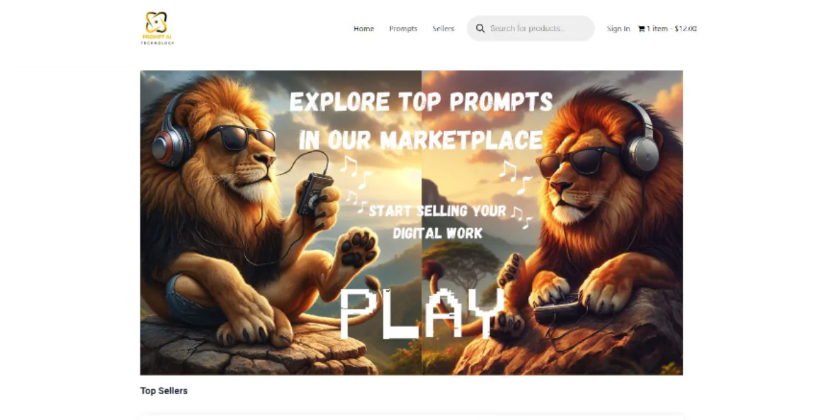 Ai Prompt Multivendor-digital marketplace