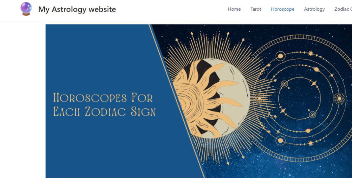 Astrology One WordPress Website