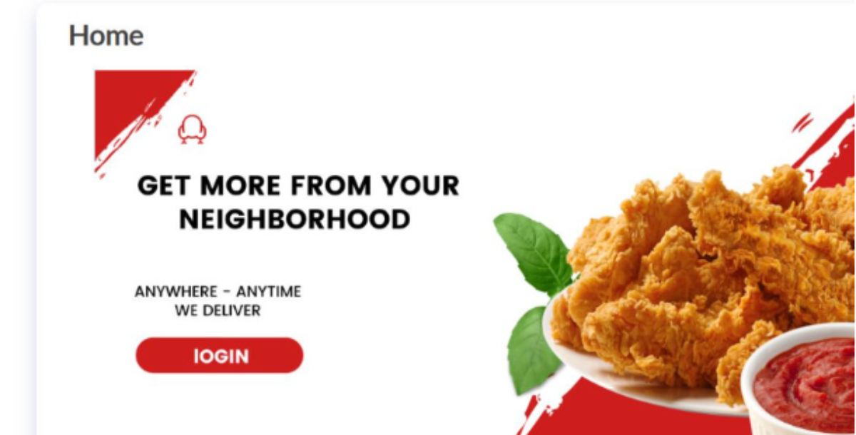 Insta-Delivery WordPress Website